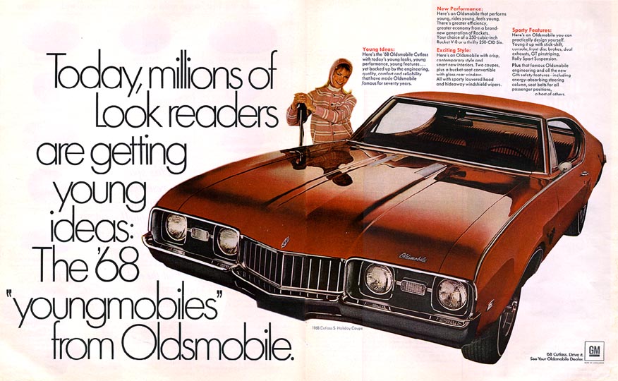 1968 Oldsmobile Auto Advertising